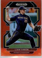 2022 Panini Prizm Draft Picks RED PRIZMS Baseball Cards Pick From List