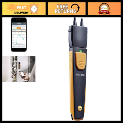 #ad Wireless Differential Pressure Manometer Smart Probe 1quot; x 6quot; Accurate Measure $275.99