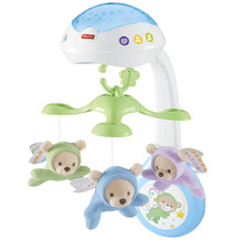 Mattel Fisher-Price CDN41, 3-in-1-Traumbärchen Mobile
