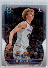 2022-23 Bowman University Chrome #41 Gradey Dick Refractor