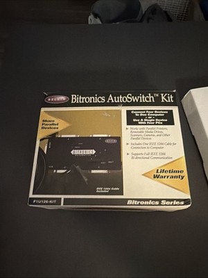 Belkin AutoSwitch Bitronics 4-Port Parallel Model F1U126-kit