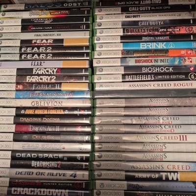 Xbox 360 - Pick Your Game(s) Bundle & SAVE + FREE SHIPPING You PICK & Choose VTG