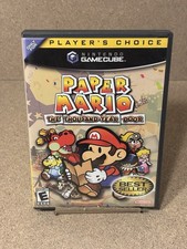 Paper Mario The Thousand Year Door GameCube Players Choice CIB Manual Tested