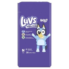 2 pk Luvs Platinum Protection Baby Diapers Newborn 10 lb. 38 Ct. 76 total 