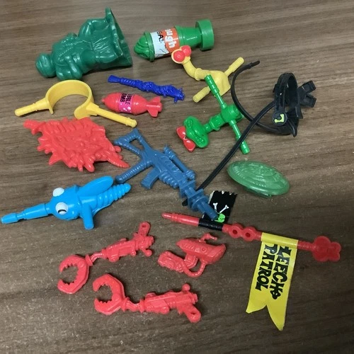 TEENAGE MUTANT NINJA TURTLES Weapons/Accessories Lot 1980s/90s TMNT 16pcs Vtg.