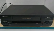Emerson EV506N VCR 4 Head Digital Shuttle Auto Tracking No Remote Tested Works!