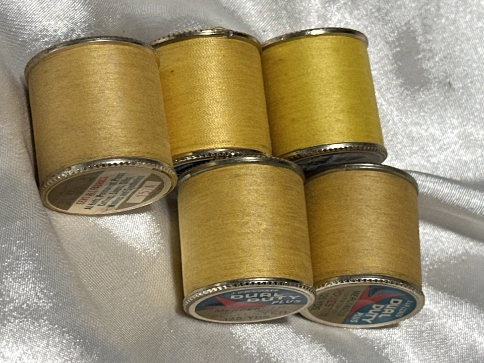 LOT of 5 J & P’s Coats YELLOW #223 & #157-A Thread 300 Yd VARIOUS - Image 4 of 4