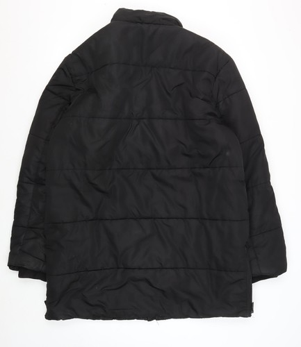 Forest Men's Black Puffer Jacket L Winter Sports - Picture 2 of 12