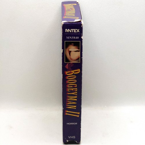 Boogeyman II VHS 1983 Horror Supernatural Gore Severed Heads Slasher - Imagen 5 de 8