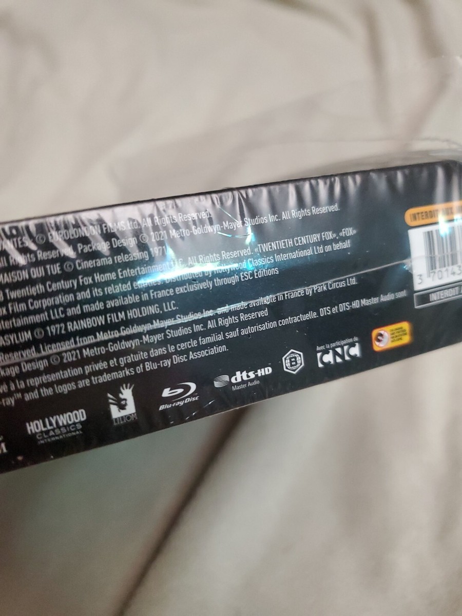 Amicus 7 Film Collection - Blu Ray - Horror Set + Slipcover