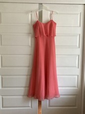 MoriLee Madeline Gardner Pink Bridesmaid Formal Prom Dress Size 10
