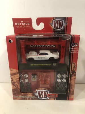 M2 Machines Model Kits 1969 Chevy Camaro RS/SS Edelbrock white R17 18-01