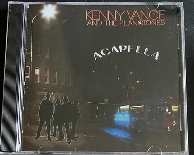 KENNY VANCE AND PLANOTONES - ACAPELLA - CD BRAND NEW