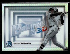 Yoelqui Cespedes 2022 Bowman #B3D-8 Bowman in 3D Chicago White Sox