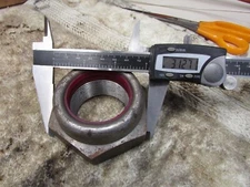 2 Inch Nylok Fine Thread Lock Nut, 12 TPI, NOS, Trojan 6701372, L4