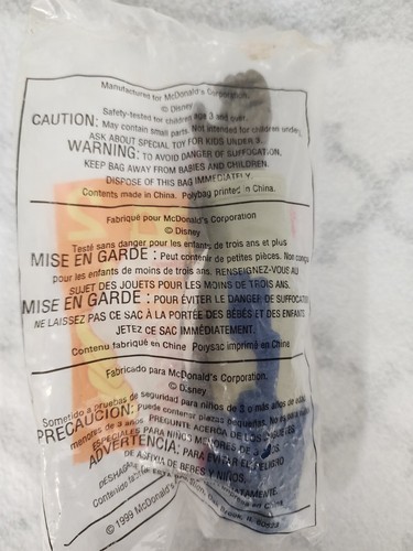 1999 McDonald's Happy Meal Spielzeug Inspektor Gadget Armgreifer #2 - Neu in Verpackung - Bild 2 von 2