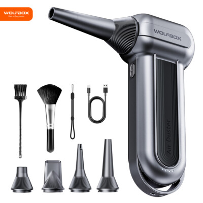 WOLFBOX MF100 Compressed Air Duster-150000RPM Super Power Electric Air Duster DE