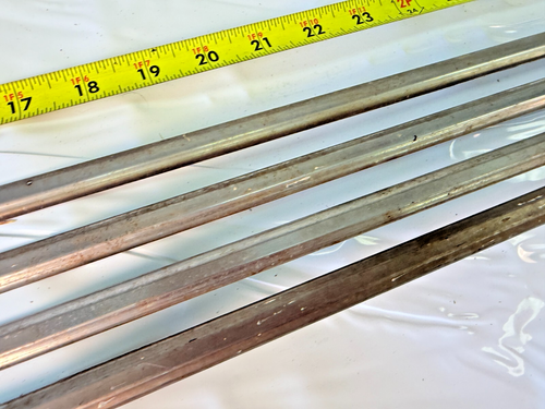 OEM 1960 Chevy Impala 4 DOOR Paint Divide Quarter MOLDINGS / TRIM FULL SET S1-62 - Picture 8 of 15