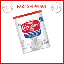 Carnation Instant Nonfat Dry Milk, 6 Count, 9.63 Ounce