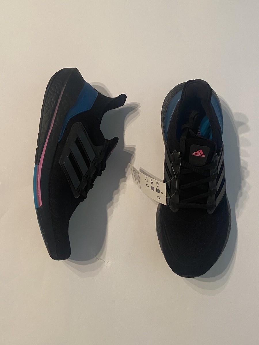 Adidas Ultraboost 21 Black Active Teal Mens Size 8 Shoes  display picture 3