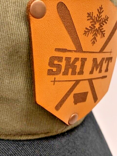 Hat SKI Montana Richardson Leather Patch BOHO Western Hiking Adult Snapback Gift - Picture 4 of 16