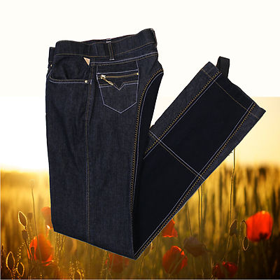 Lauria Garrelli Jodhpur Breeches Jeans, Jodhpur Breeches Full Seat, Navy