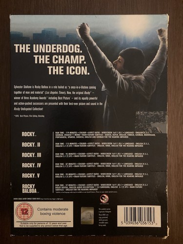 DVD Rocky 1-6 Films Collection   - Picture 9 of 10