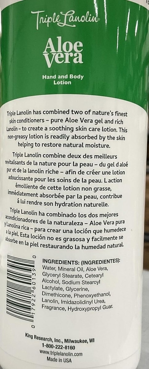 greendoor bodylotion aloe vera Real Aloe Lotion - Aloe Vera