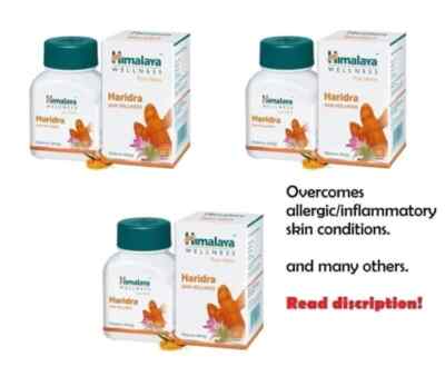 Himalaya Kräuter HARIDRA Tabs für Haut Wellness 3 Schachteln Ablaufdatum 2027...