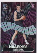 2024-25 Panini Hoops NBA No. 4 Zach Edey Rookie Hipnotized