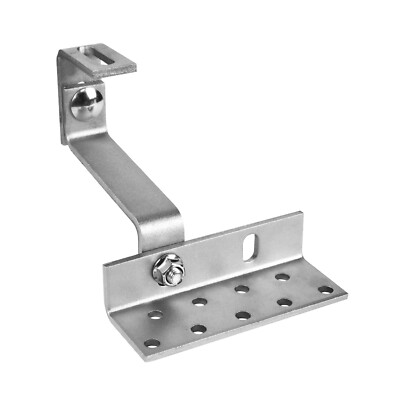 Sunex Dachhaken STR 5/6/6 mm verstellbar Edelstahl 1.4016 Halterung Photovoltaik