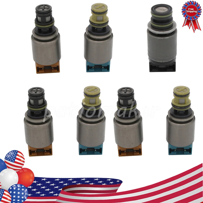 7PCS 6HP19 6HP26 6HP32 TRANSMISSION SOLENOID KIT FOR BMW X3 X5 AUDI A6 A8 Q7 USA Foto 2 de 4