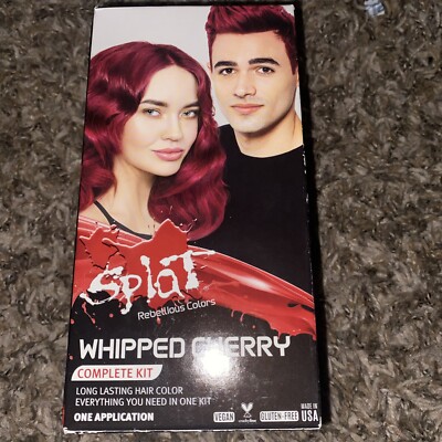 Splat Rebellious Hair Colors Complete Kit - Whipped Cherry Vegan/Gluten-Free