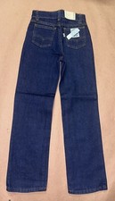 Vintage 1980  s Levis Girls White Patch Jeans, Deadstock NWT, Size 8