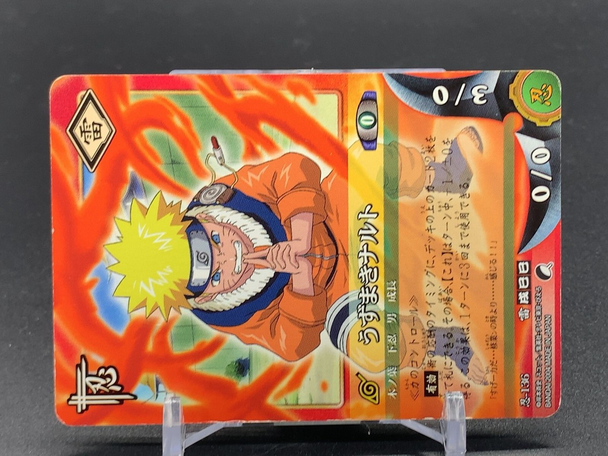 Naruto Uzumaki 136 Naruto Card TCG Bandai 2004 Japanese | eBay
