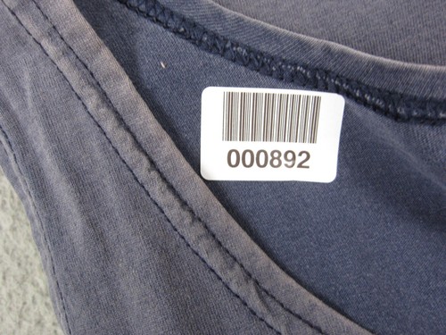 Vintage Russell Shirt Adult 2XL XXL Blue Made in USA Tank Top 90s Athletic Mens - Picture 9 of 9