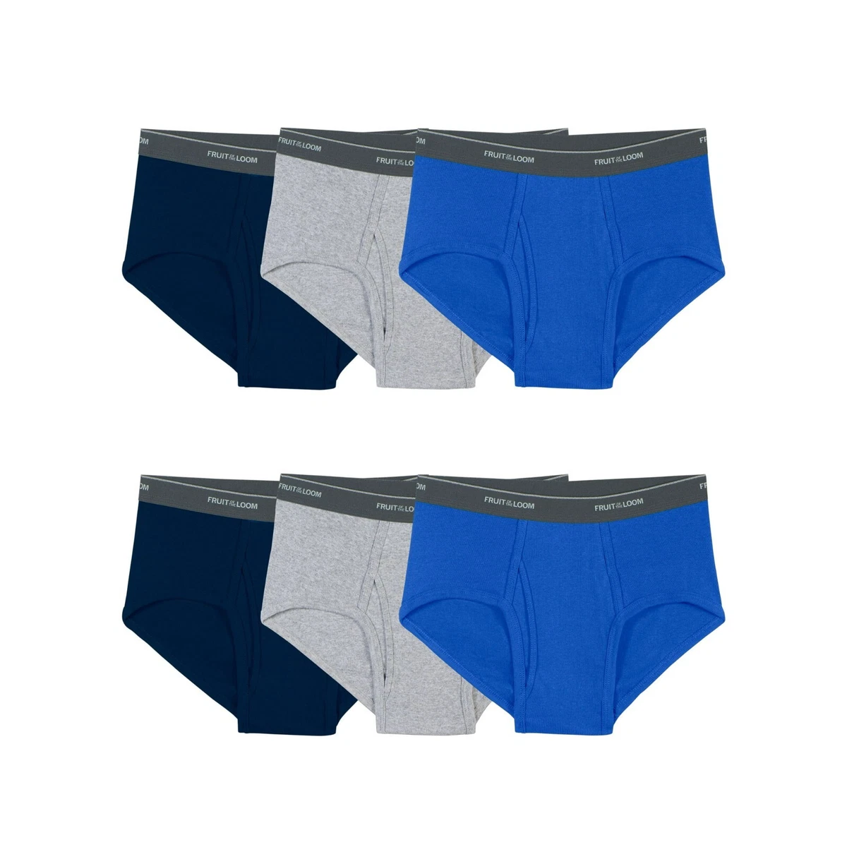 Fruit of the Loom Men's Mid Rise Fashion Briefs