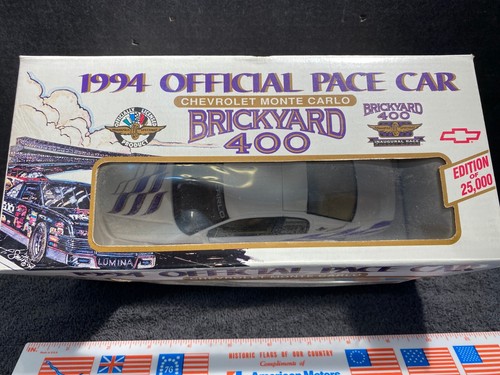 BROOKFIELD 1994 CHEVROLET MONTE CARLO PACE CAR INAUGURAL BRICKYARD 400 PROMO NIB - Picture 2 of 5