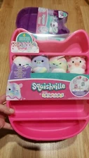 Squishville Display Case by KellyToy NEW Release HTF Exclusive Squishmallows