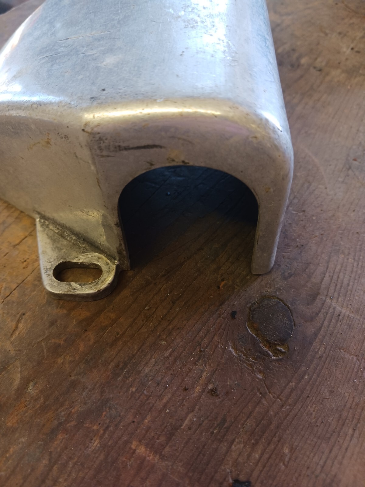 Original Harley panhead FL Shovelhead Nacell Handlebar Riser Cover