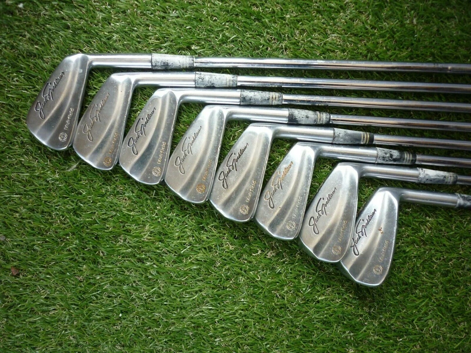 Macgregor Jack Nicholas Muirfield forged blades 2-9 iron - steel shafts - Image 3 of 4