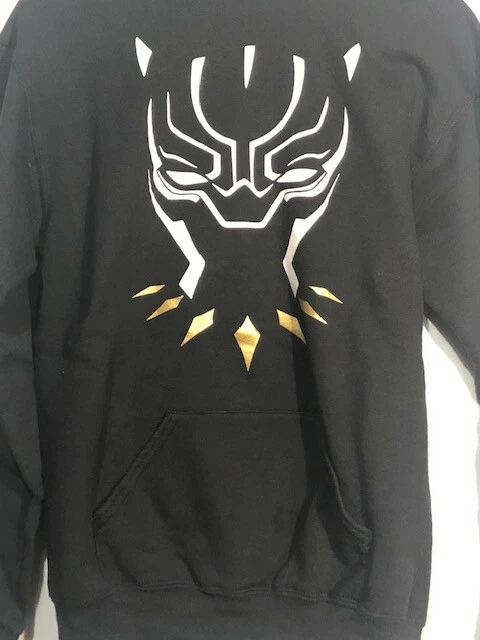 (XL) Sudadera con Capucha Pantera Negra Juvenil Marvel Pullover Negro Niños Foto 2 de 4