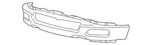 Conjunto de barra frontal de parachoques para Ford F-150 2004-2006 (N/P 4L3Z-17757-EA)