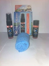 MOTORBIKE & MOTORCYCLE HELMET  VISOR CLEANING CARE KIT AND ANTI FOG/ MIST**