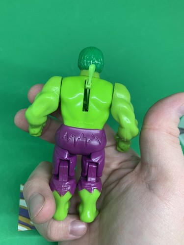 1990 Marvel Toy Biz Hulk Super Heroes The Incredible Hulk Action Figure Legends - Picture 3 of 5