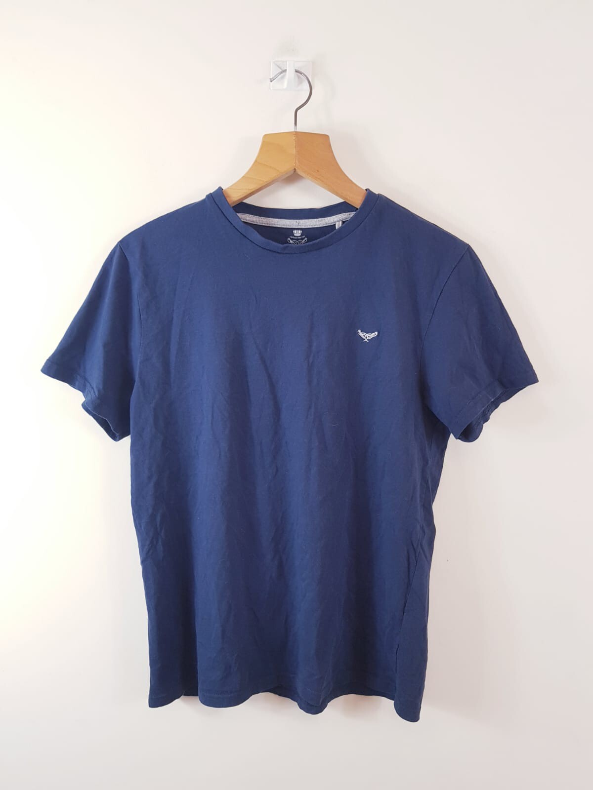 Threadbare Mens Short Sleeve Blue Basic Tunic T-S… - image 8