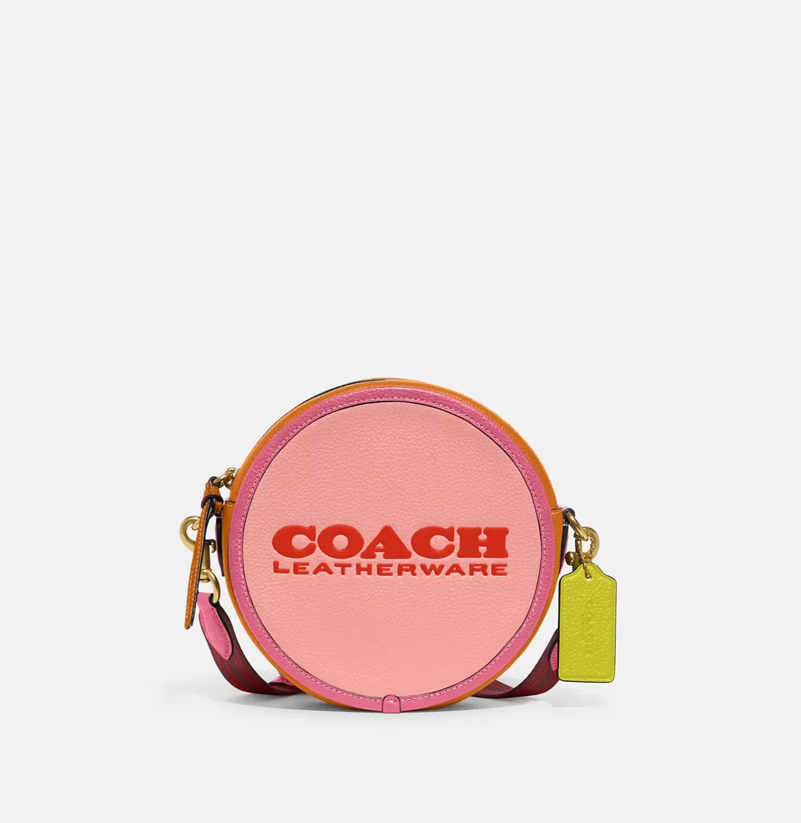 Coach round hotsell purse