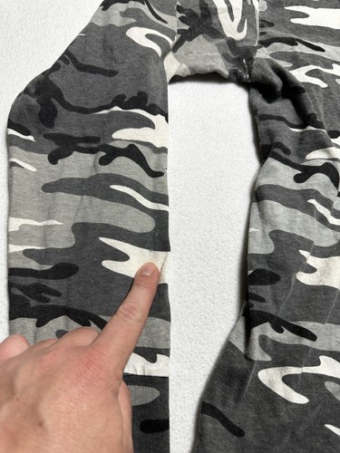Camo Shirt Mens XL 2013 Nantucket Harpoon Run Biker Rally Camouflage Pirate - Picture 4 of 16