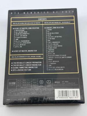 Official BTS Memories of 2014 3 DVD and PHOTO BOOK Set JP | eBay