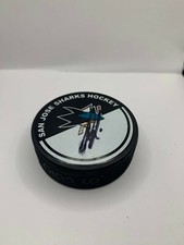 San Jose Sharks Hockey Puck Souvenir Thomas Griess Autograph